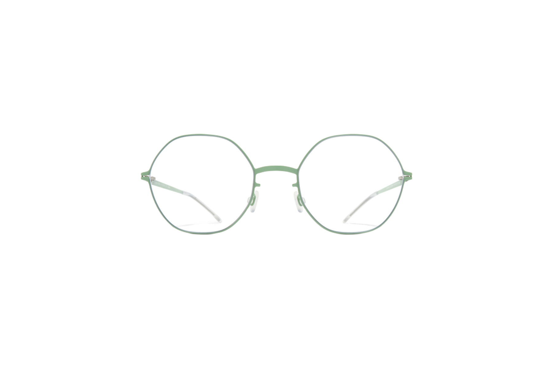 Mykita Eilish naočare, lovorovo zeleni okvir, spreda