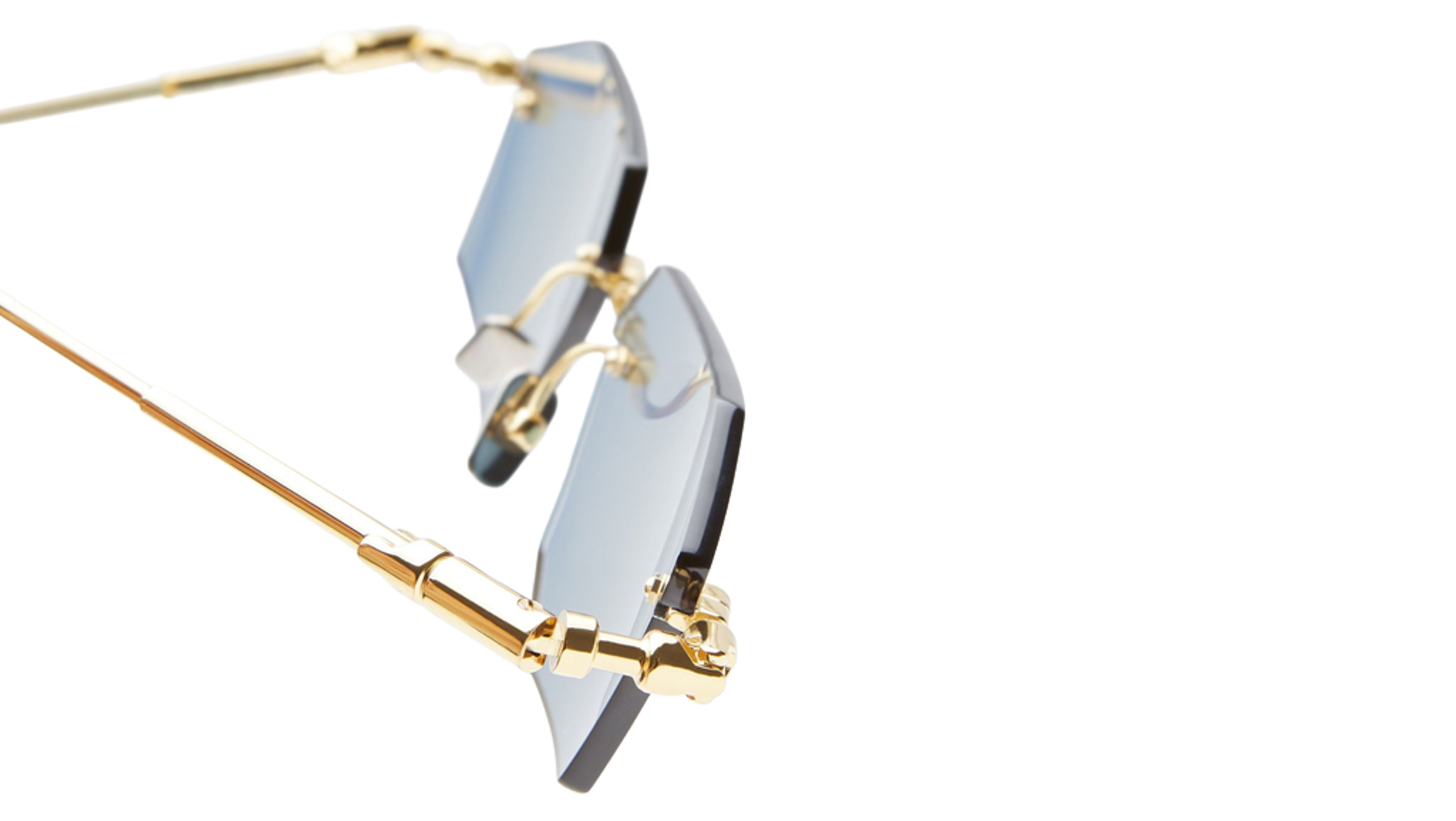 Kuboraum H63 Gold, detalj stakla i šarke