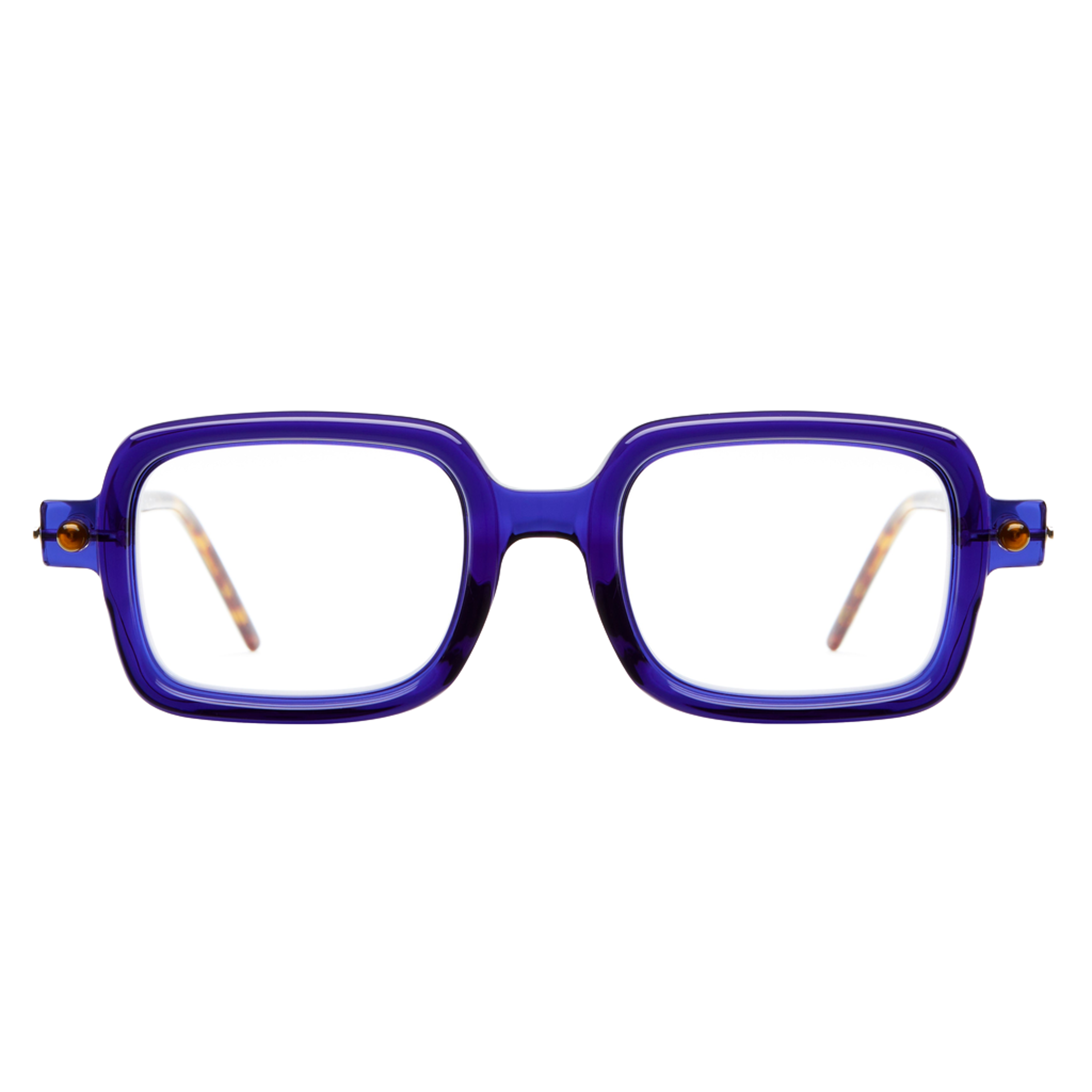 Kuboraum P2 Transparent Dark Blue, prednja strana