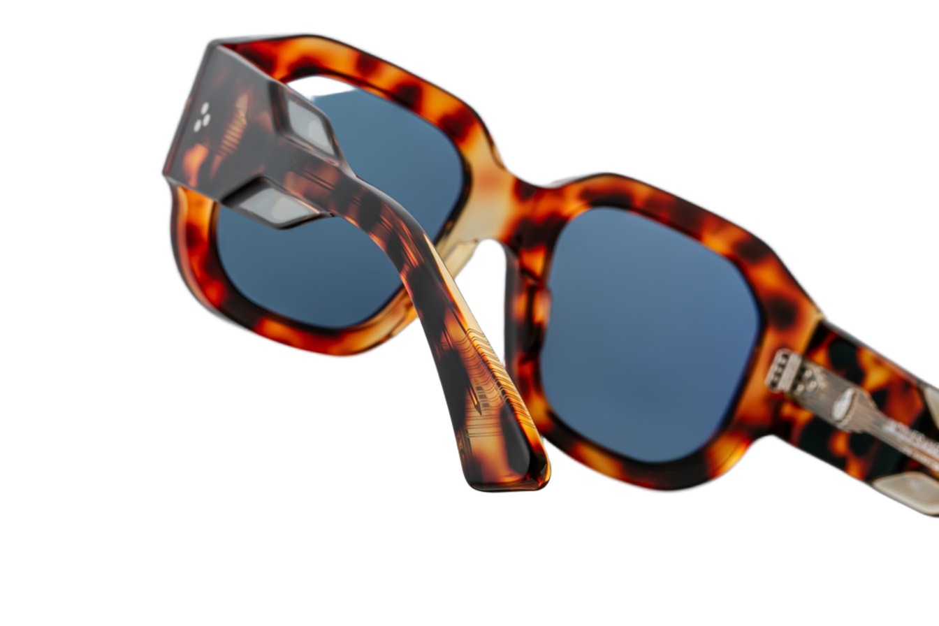 Lacy Leopard Ocean, detalj okvira