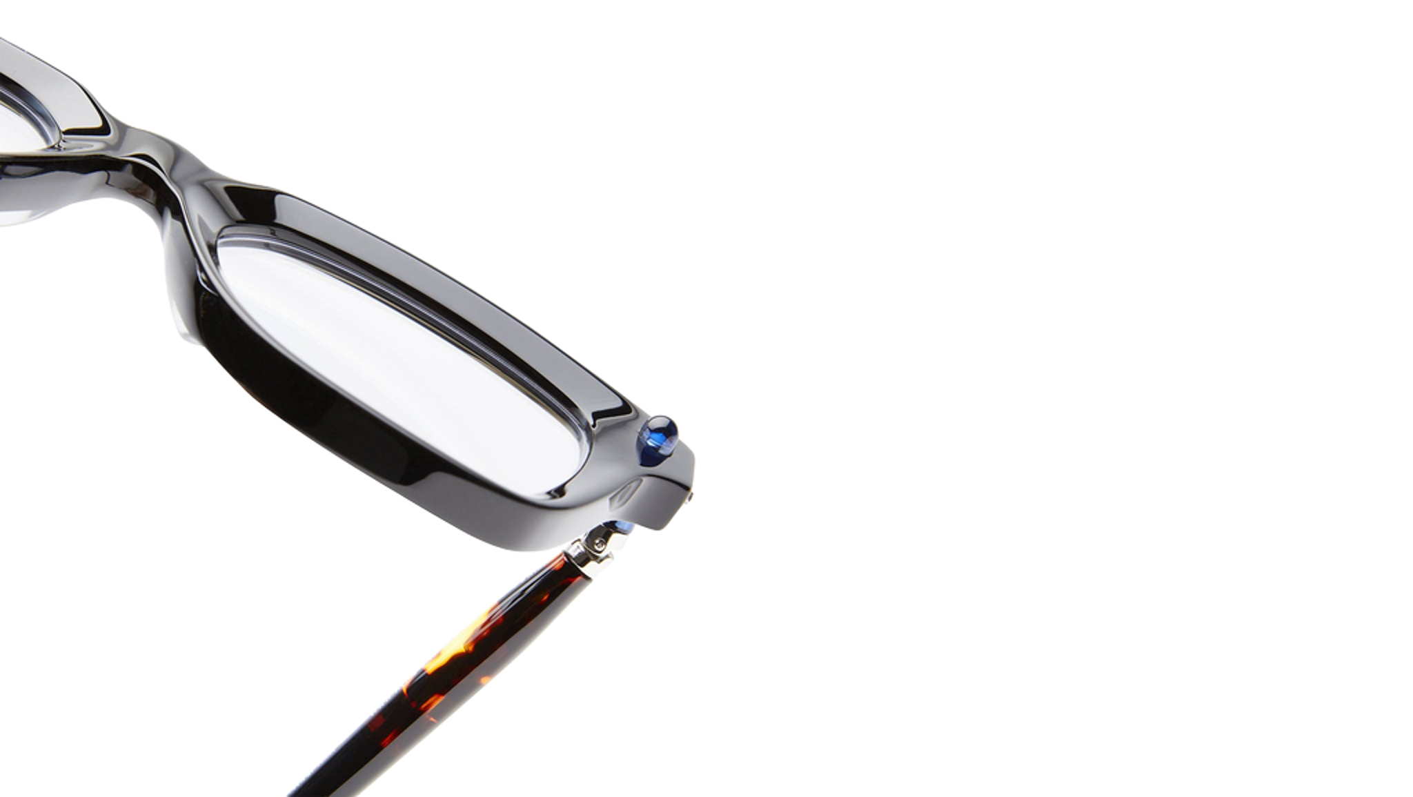 Kuboraum P28 Black Shine, odozgo